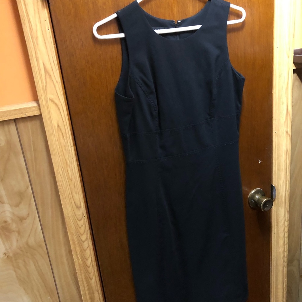Black work dress. Fancy.